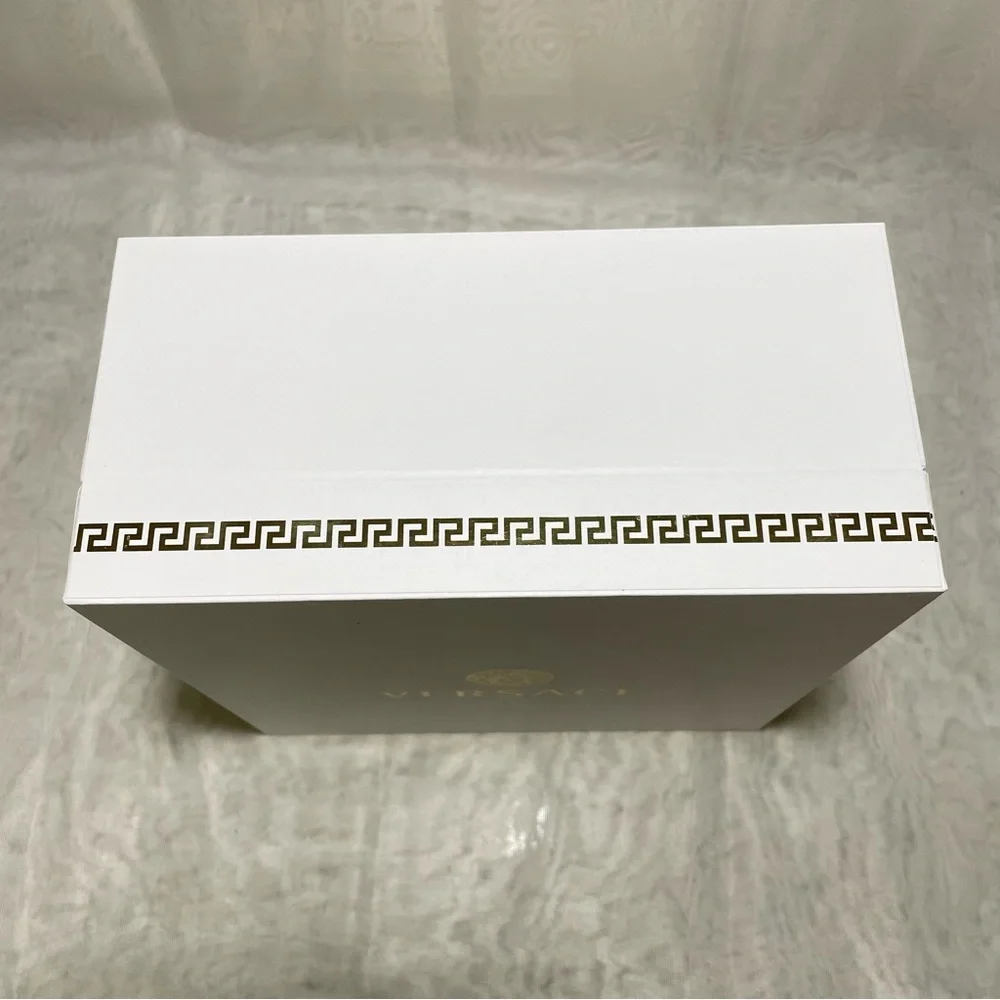 Versace White Box with Gold Versace Logo